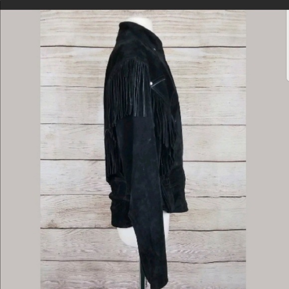 CCO⬇️ Harley Davidson Black Leather Suede Jacket - Picture 2 of 6